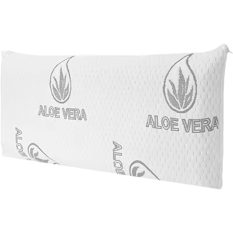 Imagen de: Almohada Suave y Elástica con Espuma. Almohada Adaptable al Cuello de Alta Recuperación con Funda Transpirable y Desenfundable