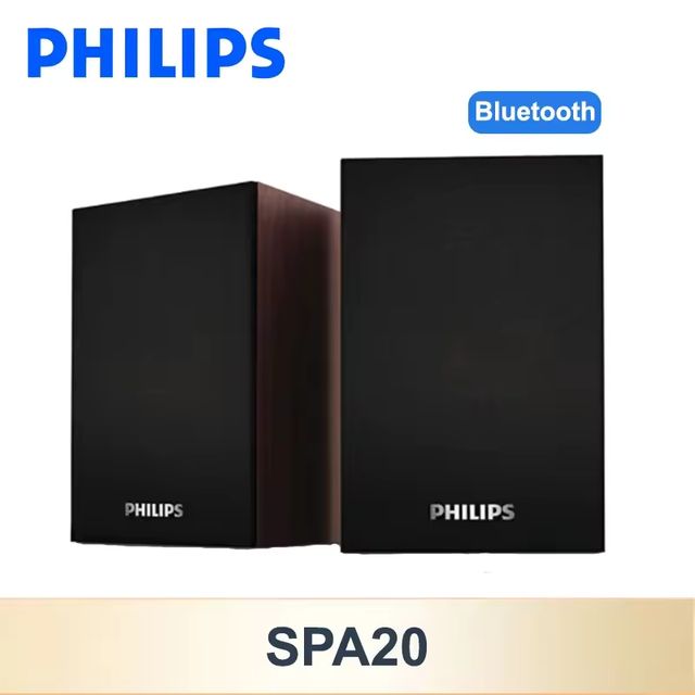 Imagen de la oferta: Philips SPA20 Altavoz Bluetooth con sonido envolvente de 360 grados Bluetooth Estéreo inalámbrico para computadora Macbook Laptop
