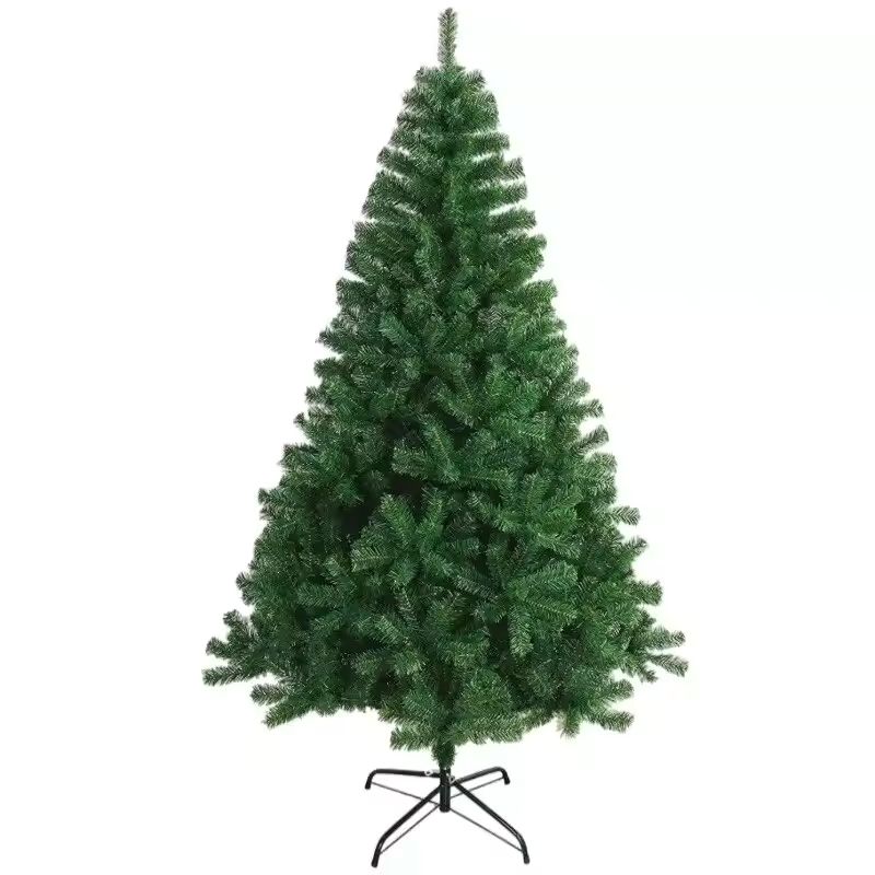 Imagen de: Árbol de Navidad Artificial. Árbol artificial navideño Economico, Árbol de Hoja PVC, Árbol verde Navidad, 60cm 90cm 120cm 150cm 180cm 210cm Arbol barato Decoración Hogar, Jardin, Centro Comercial, Restaurante