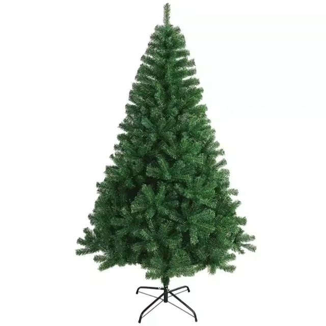 Imagen de la oferta: Árbol de Navidad Artificial. Árbol artificial navideño Economico, Árbol de Hoja PVC, Árbol verde Navidad, 60cm 90cm 120cm 150cm 180cm 210cm Arbol barato Decoración Hogar, Jardin, Centro Comercial, Restaurante