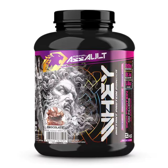 Imagen de la oferta: ASSAULT - 100% concentrado de proteína de suero WHEYCO® optimizado para poner en marcha los procesos de desarrollo muscular de su organismo. La proteína contribuye al crecimiento y mantenimiento de la masa muscular