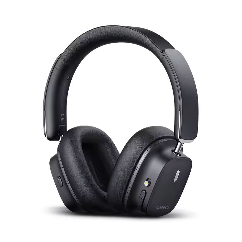 Imagen de: Baseus Bowie 30 Max auriculares Bluetooth 45dB cancelación de ruido Hi-res LDAC auriculares sobre la oreja Audio espacial 3D auriculares inalámbricos