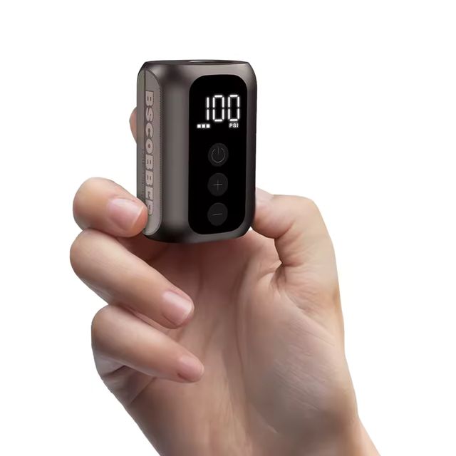 Imagen de la oferta: BSCOBBER A5mini bomba de aire portátil recargable inalámbrica accesorios de bicicleta inflador de neumáticos 100PSI alta presión