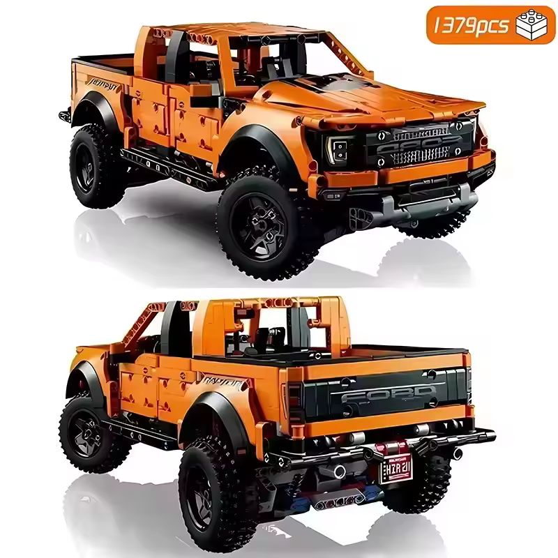 Imagen de: Camión técnico 42126 1:10 F-150, juego de bloques de construcción de automóviles deportivos, modelo de vehículo muscular, juguetes para regalo de niños