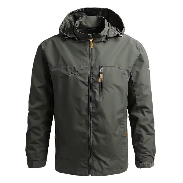 Imagen de la oferta: Cortavientos táctico para hombre, chaqueta impermeable con capucha para exteriores, abrigo deportivo militar, talla europea, S-5XL, escalada de campo, prendas de vestir finas