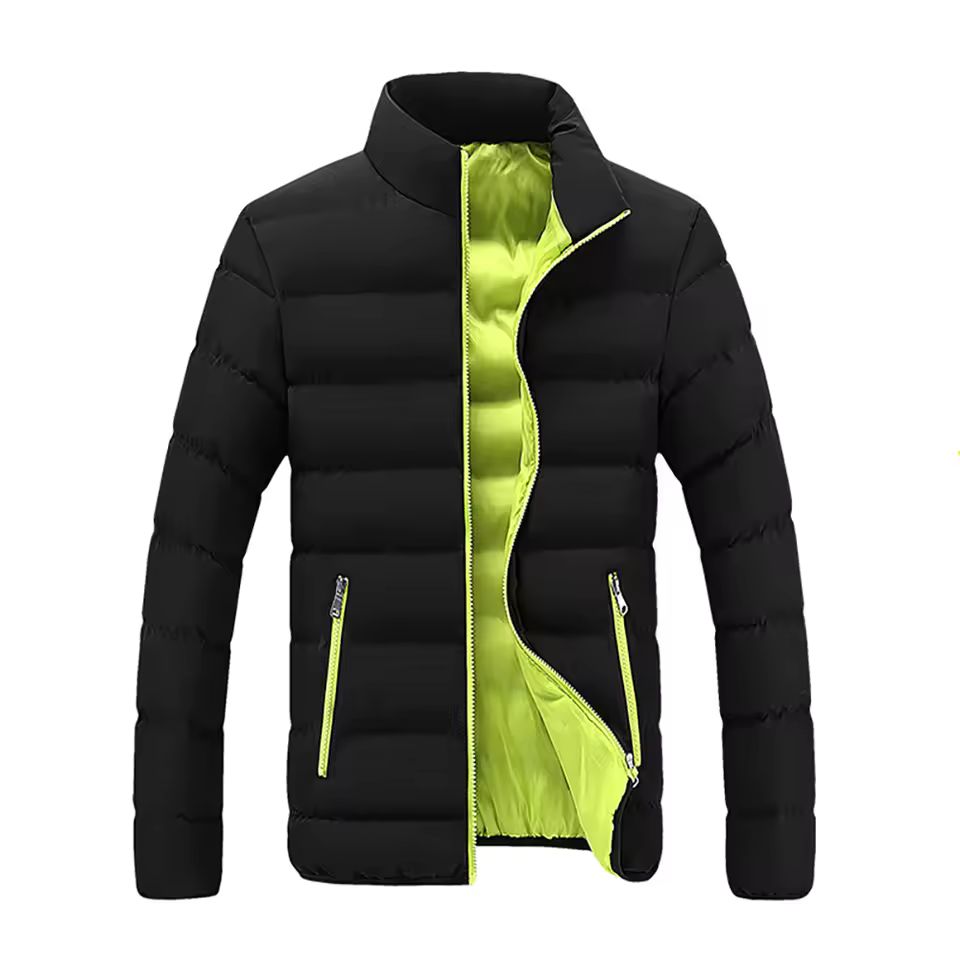 Imagen de: Chaqueta exterior de otoño e invierno para hombre, adecuada para uso diario en casa, viajes, fiestas, desplazamientos, moda al aire libre y versati