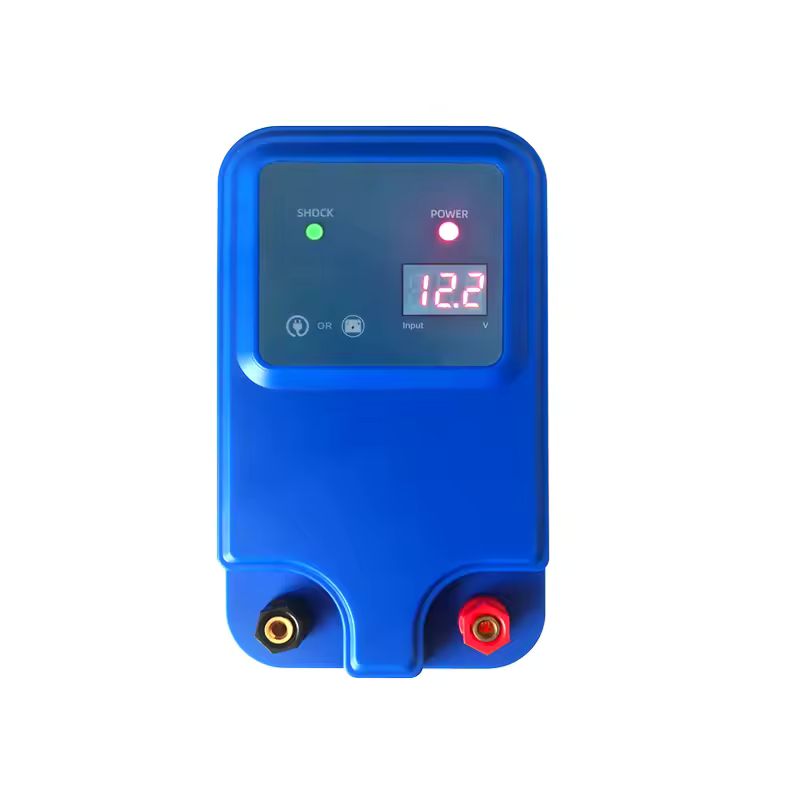 Imagen de: Energizador de cerca eléctrica 1.5J 10KM, cargador de cerca, controlador de granja portátil OEM, energizadores de cerca eléctrica de CA