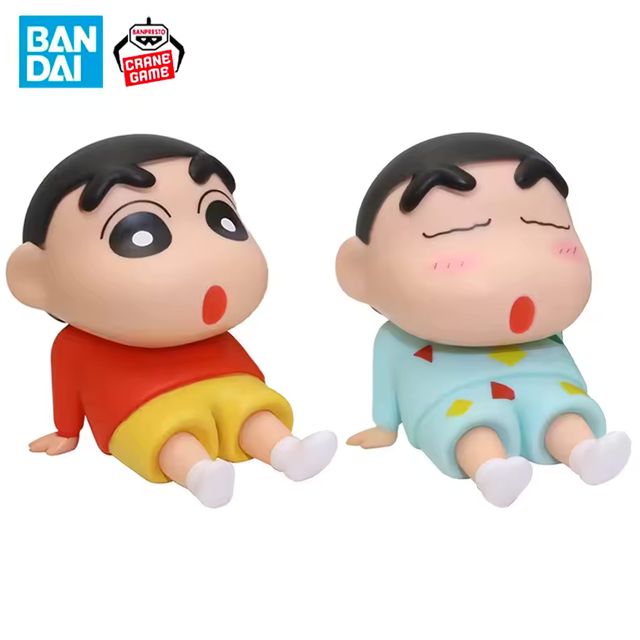 Imagen de la oferta: 2025 Anime nuevo crayón Shin-chan Boochan versión Q figura Kawaii modelo juguetes muñeca soporte para teléfono móvil coleccionar adornos regalos