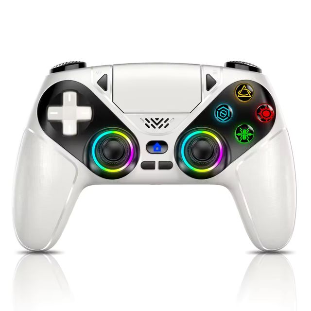 Imagen de la oferta: Controlador para PS5/Paystion 5 Pro/Slim/PC Gamepad inalámbrico efecto Hall gatillo RGB Turbo vibración botón programable Joystick