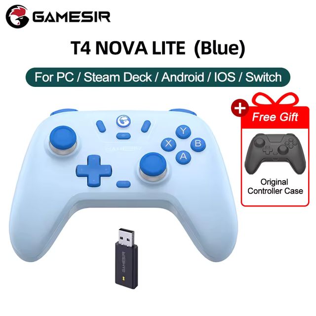Imagen de la oferta: Gamesir Nova Lite Gamepads PC para Nintendo Switch 2 controlador Switch Steam Android iOS iPhone Control Hall efecto Joystick