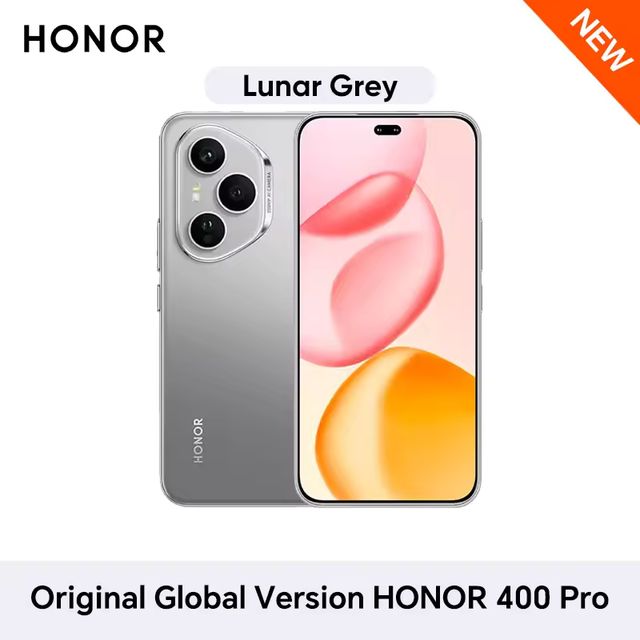 Imagen de la oferta: 2025 nuevo HONOR 400 Pro versión Global 5G Smartphone 200MP cámara Snapdragon 8 Gen 3 6,7 ''pantalla AMOLED 100W con cable 50W inalámbrico