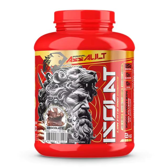 Imagen de la oferta: ISOLAT de PRIMAL ASSAULT es el aislado de proteina de suero más avanzado del mercado para garantizar el máximo desarrollo de masa muscular sin grasa ni azúcares: la más alta calidad. Sin trucos ni ingredientes ocultos