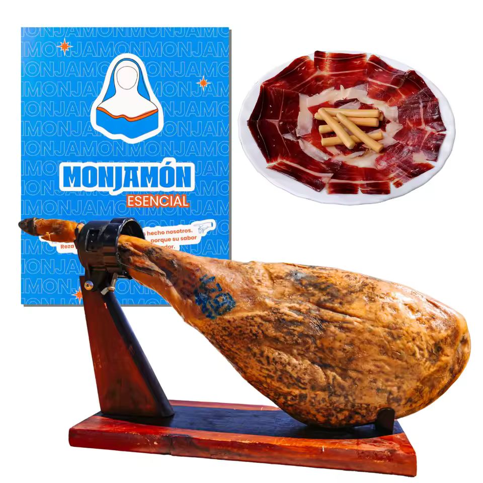Imagen de: JAMÓN IBÉRICO GOURMET- Gran Reserva 36 MESES (Fuera de Norma) - Monjamón y Más - Calidad Certificada - Natural y Artesanal
