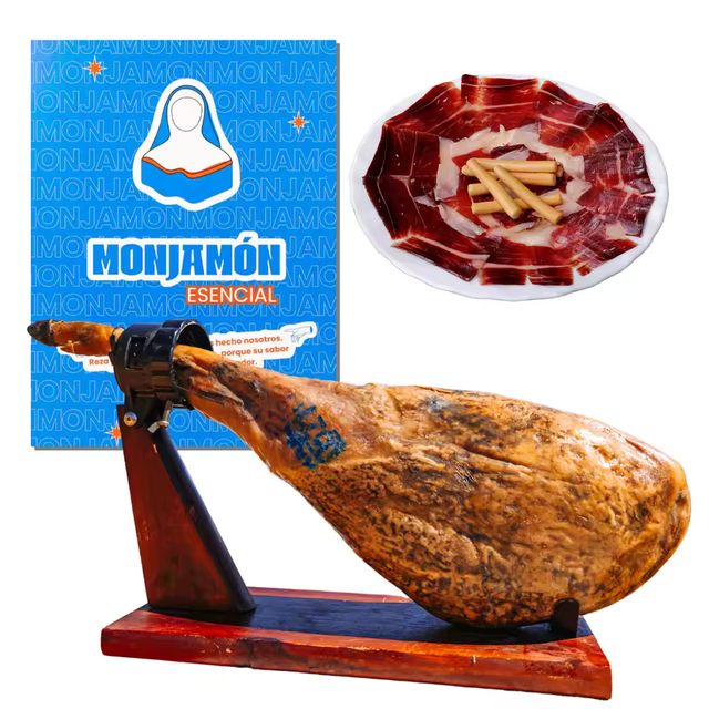 Imagen de la oferta: JAMÓN IBÉRICO GOURMET- Gran Reserva 36 MESES (Fuera de Norma) - Monjamón y Más - Calidad Certificada - Natural y Artesanal