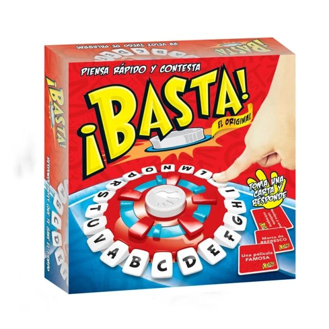 Imagen de la oferta: NUEVO juego de palabras Basta español, juego de mesa de presión de letras de pensamiento rápido para diversión familiar
