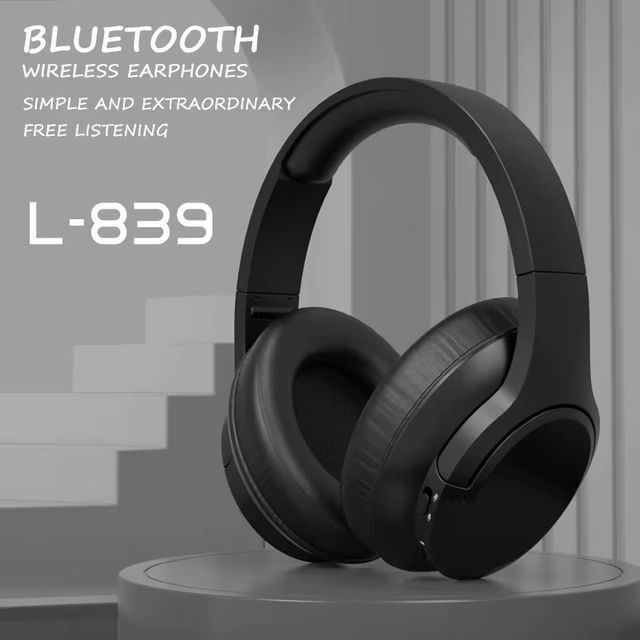 Imagen de la oferta: LDON L839 Auriculares Bluetooth 5,3 Auriculares plegables para juegos Auriculares deportivos con micrófono Auriculares de música