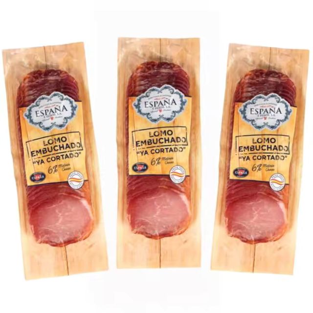 Imagen de la oferta: LOMO EMBUCHADO ESPAÑA E HIJOS 3 PAQUETES DE 200G