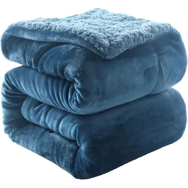Imagen de la oferta: LD Morphling-Manta Borrego de Terciopelo con Aspecto de Piel de Cordero Gruesa 100%Poliéster -Estilo Moderno en 6 Colores y 3 Tamaños -Mantas de Sofa, Polar, Franela -Invierno, Siesta cálida y Espesa - Doble Capa ultrasuave