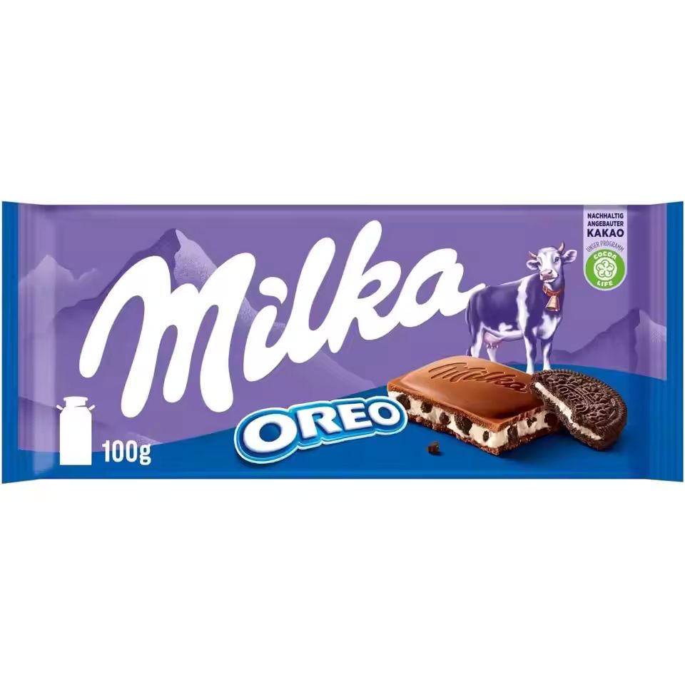 Imagen de: Milka y Oreo 18 Unidades 18 x 100 g