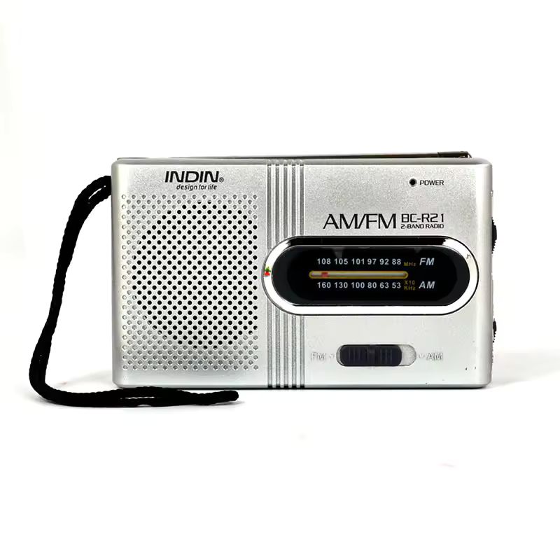 Imagen de: BC-R21 Mini Radio AM FM Radio portátil con pilas La mejor recepción más duradera para correr y caminar en casa Soundbox