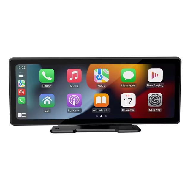 Imagen de la oferta: Universal 10,26 "pantalla Carplay Radio de coche Multimedia WIFI reproductor de vídeo pantalla Carplay inalámbrica + cámara 12LED para Apple o Android