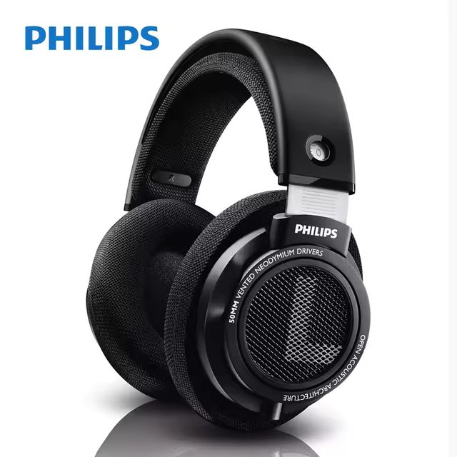 Imagen de la oferta: Philips SHP9500 auriculares estéreo HiFi con cable auriculares ordenador aprendizaje en línea auriculares juego de deportes 3,5mm 6,3mm auriculares universales