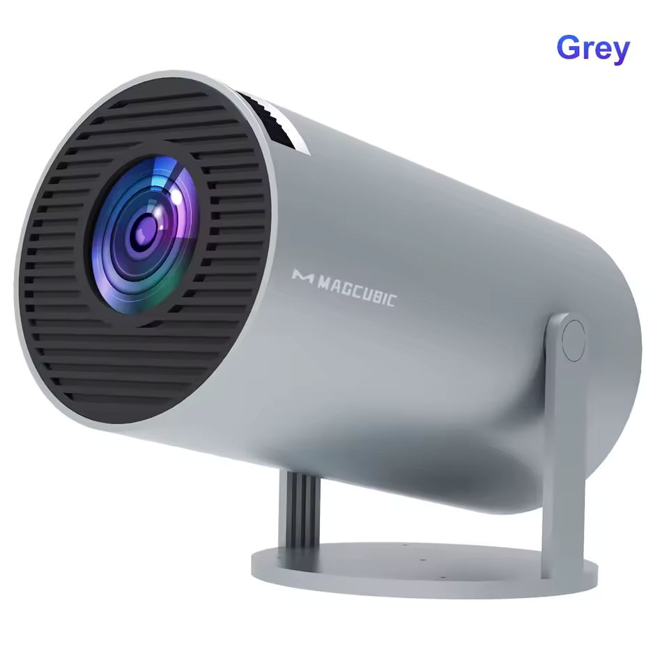 Imagen de: Proyector Magcubic Android 14 8K 1280*720P HY300 Pro + Wifi Dual 290ANSI 180 ° Proyector portátil flexible para exteriores de cine BT5.0