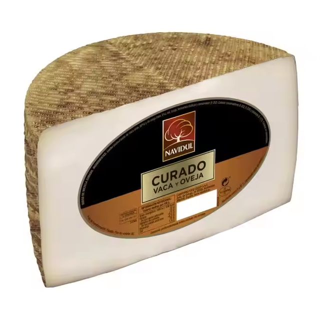 Imagen de la oferta: QUESO 2L CURADO NAV MEDIA RUEDA 1.5KG