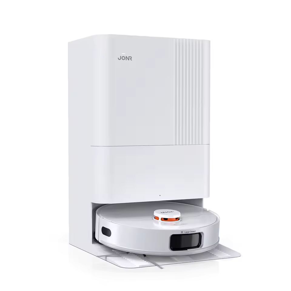 Imagen de: Robot aspirador JONR P20 Pro, edición internacional, fregado, secado al vacío, toallitas, limpieza automática, recolección de polvo, drenaje de agua