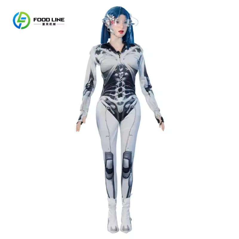 Imagen de: Robot humanoide biónico, robot real, robot de belleza, intercambio emocional e interacción de vida, robot de recepción de bienvenida