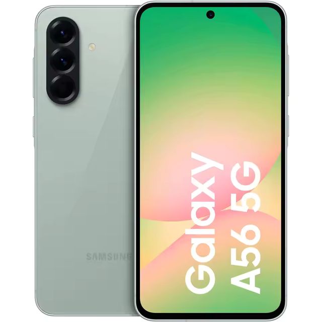 Imagen de la oferta: Samsung Galaxy A56 5G 67" 256GB, Teléfono Móvil, 8GB RAM, Cámara principal de 50 MP + frontal de 12 MP-Version Taiwan