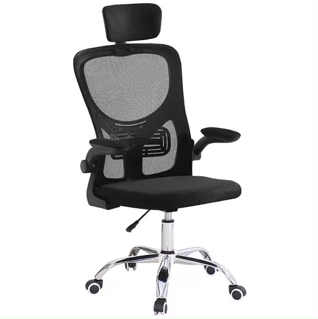 Imagen de la oferta: 1 Silla de Oficina con Soporte Lumbar Giratoria Escritorio Sillon Ruedas Despacho casa salon habitacion ergonómica Gaming, escritorio, con reposacabezas 118cm negro rosa