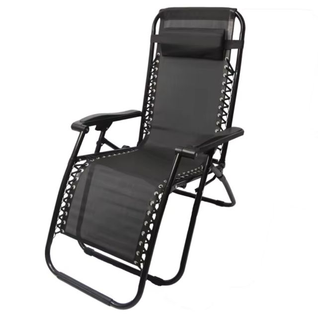 Imagen de la oferta: ALLINLIFE Silla plegable camping Tipo Tumbona de mentira antivuelco y multiposición