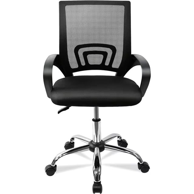 Imagen de la oferta: T-LoVendo - Silla de Oficina o Escritorio Ergonómica con Ruedas y Soporte Lumbar. Juvenil. Altura Regulable