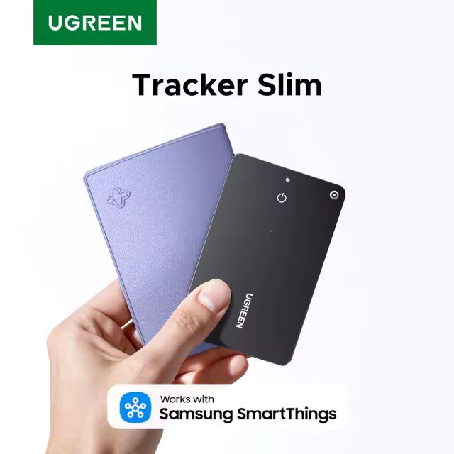 Imagen de la oferta: UGREEN Rastreador Bluetooth para Samsung Galaxy, Dispositivo de seguimiento localizador GPS Smart Tag, Buscador de artículos para llaves, billetera, equipaje, mascotas