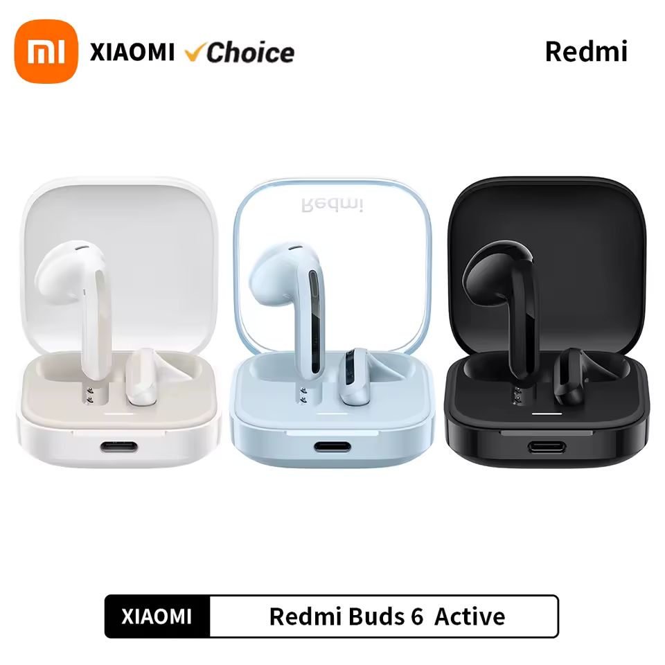 Imagen de: Xiaomi-auriculares inalámbricos Redmi Buds 6 Vitality Edition, cascos con Bluetooth 5,4, reducción de ruido, batería de 30H de duración, 5 modos de sintonización, novedad