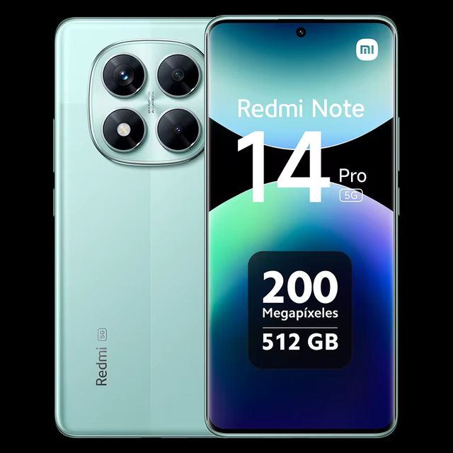 Imagen de la oferta: Xiaomi Redmi Note 14 Pro 5G Versión Europea 256GB/512GB MTK Dimensity 7300-Ultra Pantalla AMOLED 6,67" 120Hz, 200MP, IP68, NFC