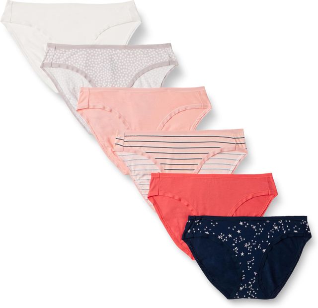 Imagen de la oferta: Amazon Essentials Mujer Braguita de Bikini de algodón (Disponible en Tallas Grandes)