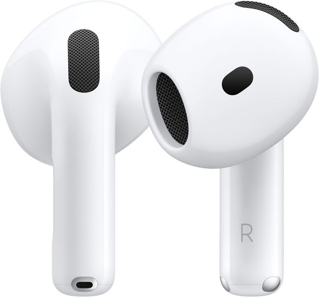 Imagen de la oferta: Apple AirPods 4, Auriculares inalámbricos, Bluetooth, con Audio Espacial Personalizado, Resistentes al Agua y el Sudor, Estuche de Carga USB-C, Chip H2 y hasta 24 Horas de autonomía