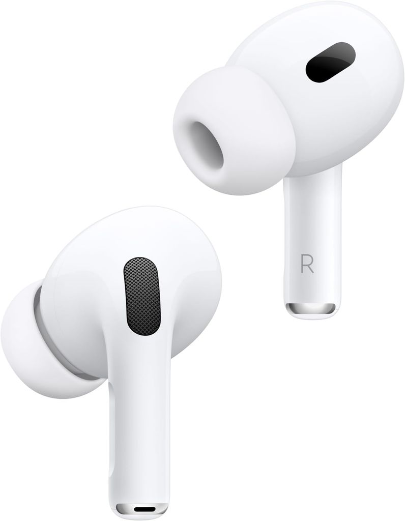 Imagen de: Apple AirPods Pro 2 Auriculares inalámbricos, Auriculares Bluetooth, cancelación Activa de Ruido, Audífono, Modo Sonido Ambiente, Audio Espacial Personalizado, Sonido de Alta fidelidad, Carga USB C