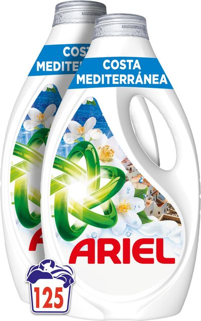 Imagen de la oferta: ARIEL Sea Breeze & Jasmine, Liquid Detergent, 25 Washes (Pack of 5)