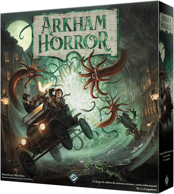 Imagen de la oferta: Fantasy Flight Games | Arkham Horror 3ª Edición | Juego de Mesa Cooperativo de Investigación y Terror para Adultos y Jóvenes| A Partir de 14 Años | De 1 a 6 Jugadores | 2-3 Horas por Partida | Español