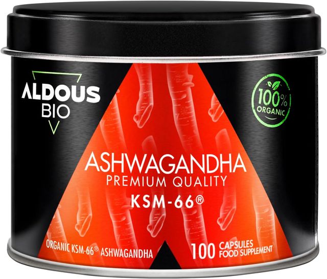 Imagen de la oferta: Ashwagandha KSM-66 ® Ecológica - Máxima dosis 600 mg en 1 Cápsula - 100 Días - Sin Aditivos - 100% Pura - Mejora el Estado de Ánimo - Vegano - Sin Plástico - Certificación Ecológica - ALDOUS