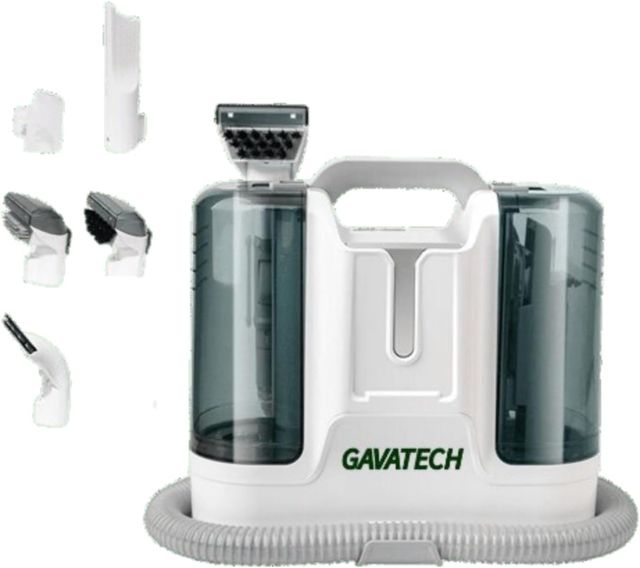 Imagen de la oferta: aspirador de tapicerias y alfombras Limpiador de manchas multisuperficie, máquina para limpiar tapicerias, sofás, moquetas, cristales.Aspiradora de agua tapiceria con 6 accesorios