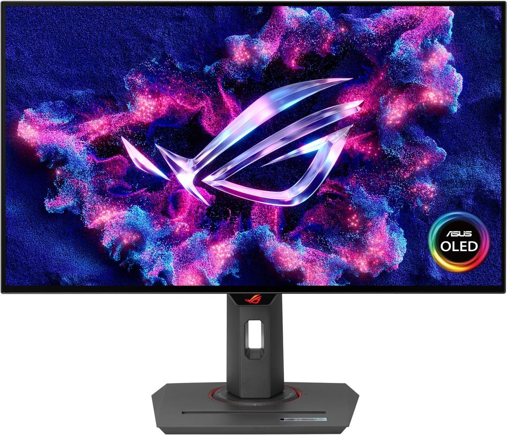 Imagen de: ASUS ROG Strix OLED XG27AQDMG - Monitor Gaming WOLED 27 Pulgadas 1440P, 240 Hz, 0,03 ms, disipador Personalizado, Antiparpadeo, Care, Brillo Uniforme, G-Sync, DisplayWidget Center