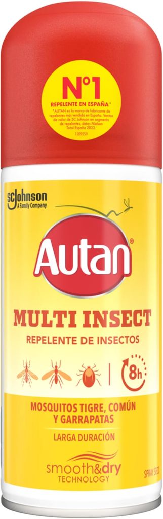 Imagen de: Autan Repelente Mosquitos en Spray Seco - 100 ml