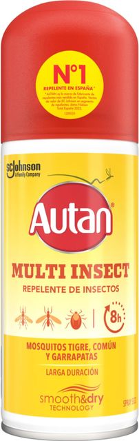 Imagen de la oferta: Autan Repelente Mosquitos en Spray Seco - 100 ml