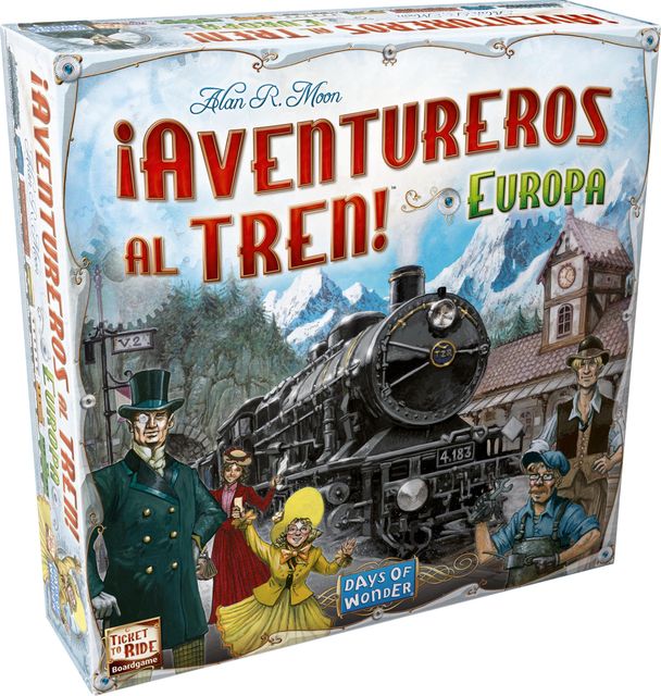 Imagen de la oferta: Days of Wonder| ¡Aventureros al Tren! Europa Juego de Mesa | Embárcate en una Aventura ferroviaria por Toda Europa| A Partir de 8 Años | De 2 a 5 Jugadores | 30-60 Minutos por Partida | Español