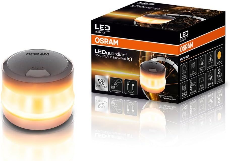Imagen de: OSRAM LEDSL105 Baliza de emergencia Baliza emergencia Baliza de emergencia LED Baliza de emergencia para coche