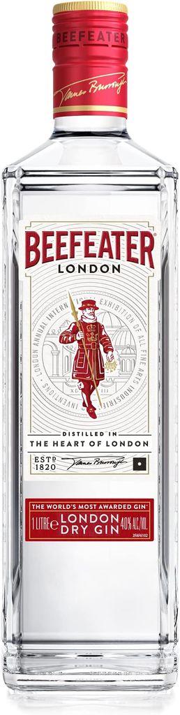 Imagen de: Beefeater London Dry Ginebra, 1L